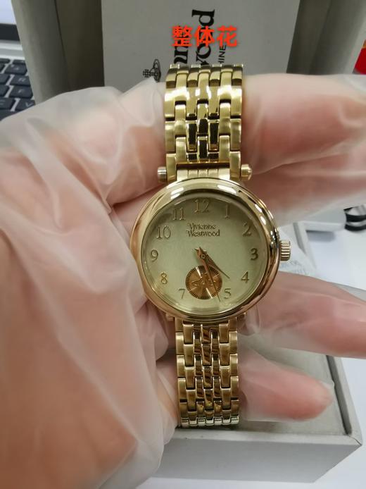 DAVV051CPGD Vivienne Westwood 薇薇安钢带手表女复古时尚优雅石英手表女表DAVV051CPGD 【可能没电】 商品图7