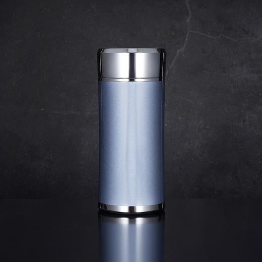 子佩集S999银【清风兰影】泡茶杯【DDY001】纯银泡茶杯-蓝色2507 商品图1