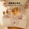 【隐形粉底液】内衣女大码前扣性感蝴蝶蕾丝美背文胸舒压按摩杯盈然花语 商品缩略图1