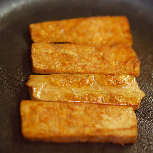 拾豆记 豆蛋白 即食素午餐块 午餐肉 200g/袋 商品图3