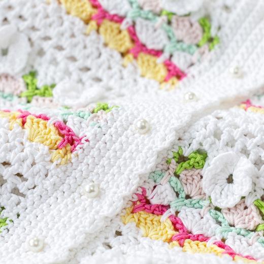 苏苏姐家花漾上衣手工diy编织钩针蕾丝线毛线团自制衣服材料包 商品图2