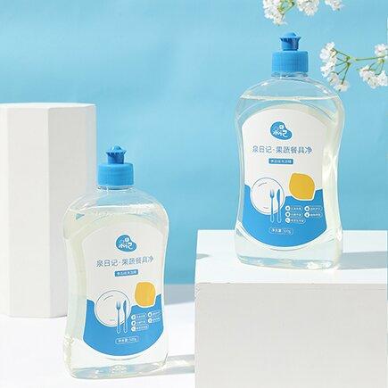 泉日记 【A类标准】 果蔬餐具净  洗洁精  500g*5瓶  果蔬清洗 商品图2