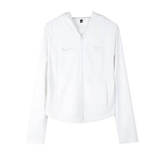 百媚生 修身瑜伽运动防晒衣女显瘦百搭户外连帽皮肤衣外套6020 商品图4