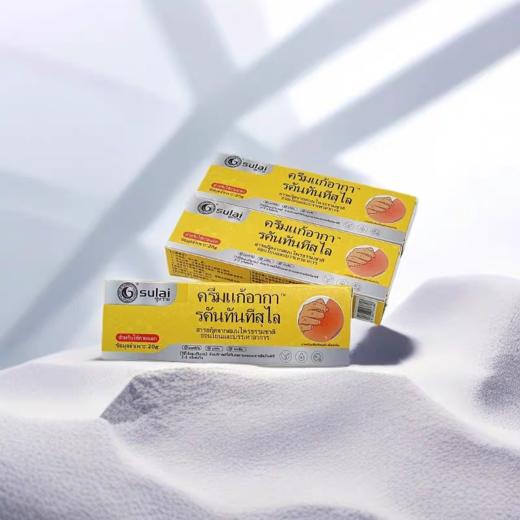 泰国sulai素莱W能湿疹小黄膏一支基地直邮 商品图2