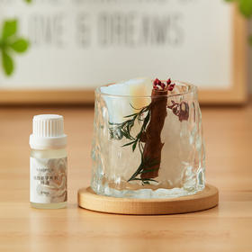   客厅卧室香薰摆件扩香水晶石香氛蜡烛 闲庭栀子