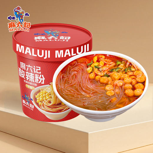 【优选好货】麻六记干粉酸辣粉141g*6桶 商品图5