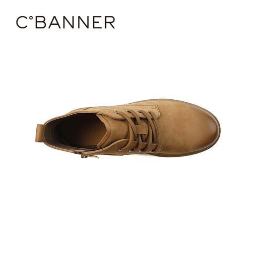 千百度舒适男时尚休闲鞋工装靴男鞋A25513516 商品图2