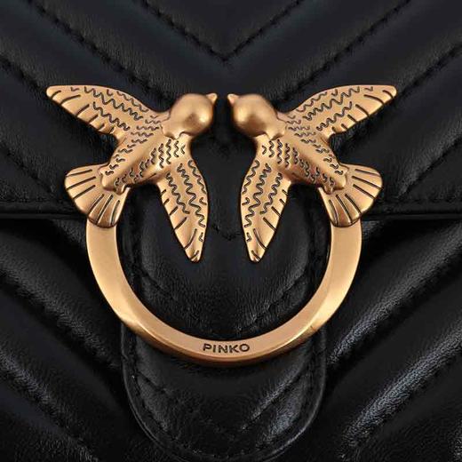 【新品现货超惠秒】Pinko Love One Mini女士绗缝真皮单肩包12417 商品图6