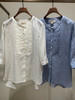 811-1 小禾三色苎麻小衬衫 商品缩略图2