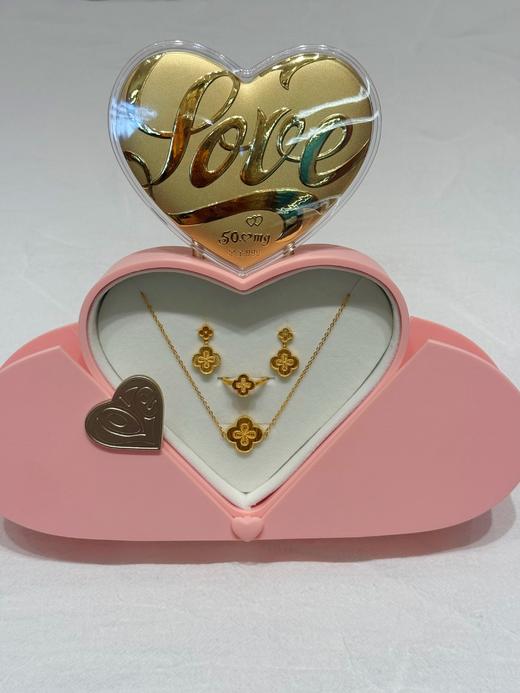 七夕限定款足金爱心礼盒 商品图5