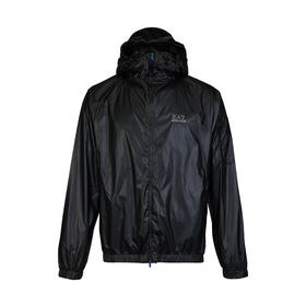 【超惠秒】Armani  EA7 男士带帽防风雨透气干爽超薄款运动冲锋衣夹克外套 12254