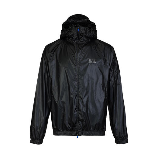 【超惠秒】Armani  EA7 男士带帽防风雨透气干爽超薄款运动冲锋衣夹克外套 12254 商品图0