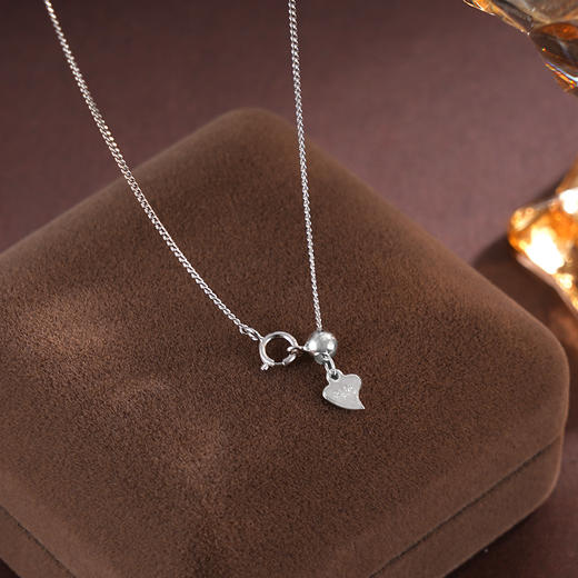 子佩集S925银【马上有钱】套链【YL-8016101】纯银时尚马上有钱花项链2507 商品图5