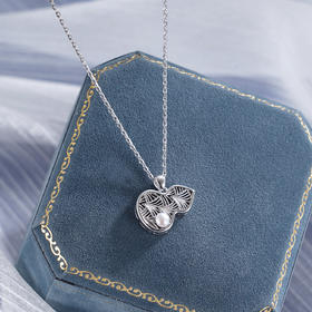 子佩集S925珍珠套链【XL090211】纯银珍珠葫芦项链2507