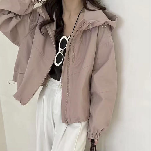 裁缝学苑AQ520美式连帽冲锋衣纸样外套女装新款休闲上衣打版裁剪 商品图1