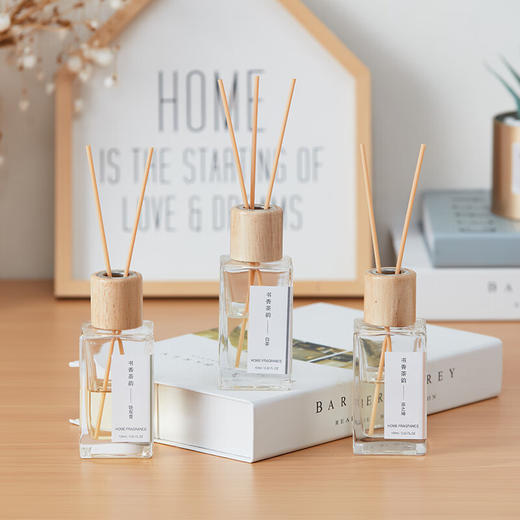  藤条无火香薰室内扩香摆件卧室卫生间香薰 商品图1