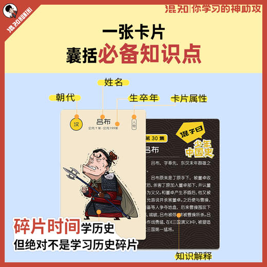 混知.少年中国史卡牌（500张） 商品图4