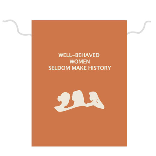 “Herstory”护书袋 米白 / 橙色（《弃夫潜逃》专属） 商品图3