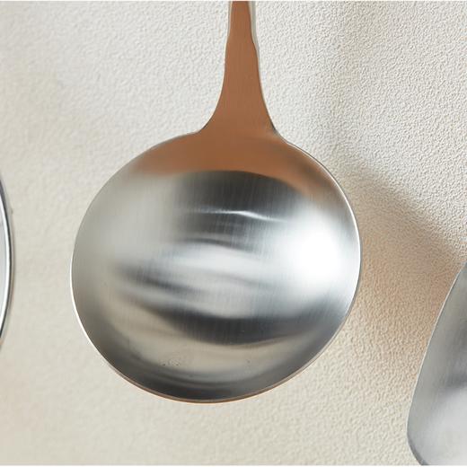  家用厨房烹饪用具木柄不锈钢锅铲汤勺网状漏勺 商品图6