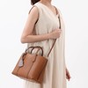 【新品超惠秒】托里·伯奇 Tory Burch 女士 Perry 小号棕色荔枝纹手提单肩包81928905 商品缩略图9