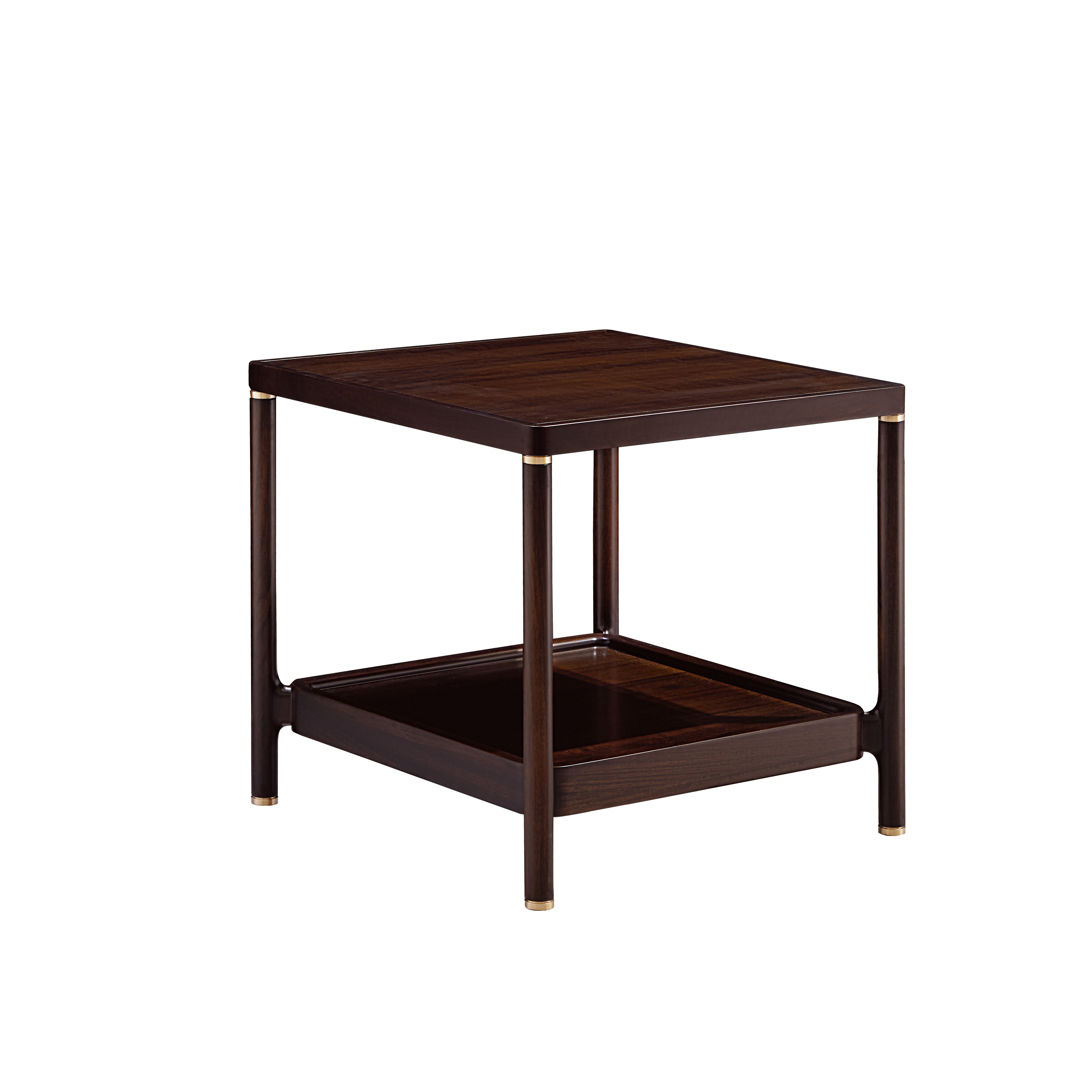 【新中式-角几KD-Y-T6608】黑檀/客厅/角几