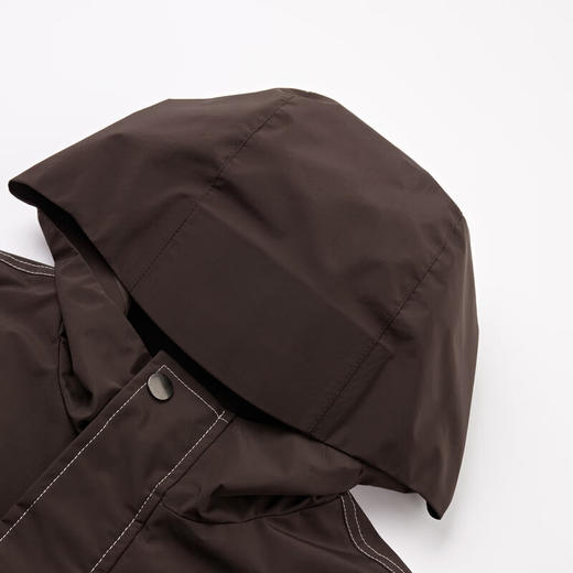 【MQD】男女大童秋季户外露营撞色工装风衣外套 商品图2