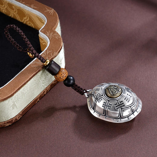 子佩集S999银【富甲一方】钥匙扣【JJYS010】纯银小号龟原创作品
招财进宝吉言可转动2507 商品图6