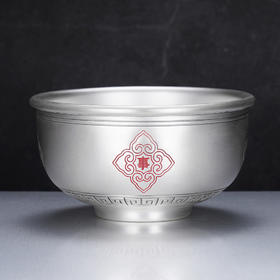 子佩集S999银【万事如意】摆件【BX046056719】纯银餐具吉言碗2507