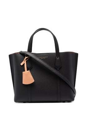 【新品超惠秒】托里·伯奇 Tory Burch 女士 Perry 小号黑色托特包/单肩包81928001