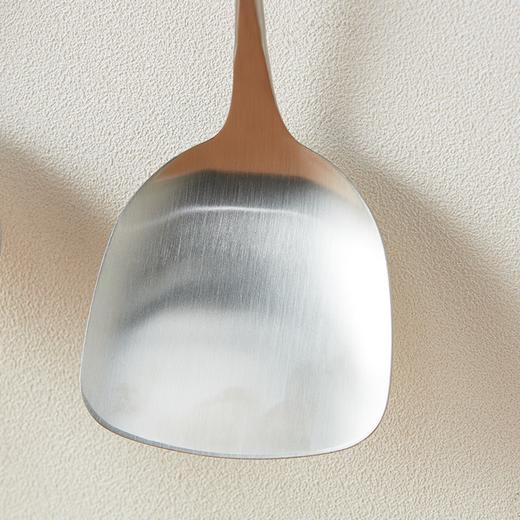  家用厨房烹饪用具木柄不锈钢锅铲汤勺网状漏勺 商品图4