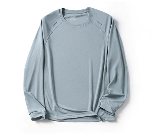 牛货！高性价比!2025秋季新款吸湿透气速干面料四面弹休闲长袖T恤打底 商品图9