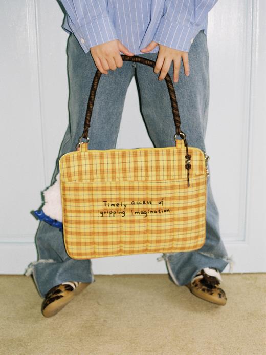 Tagi 小枕头刺绣串珠电脑包 商品图4