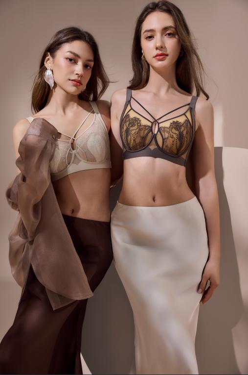 【6.9折限时优惠】（C/D通杯）【秀黛】梦迷随想软圈薄杯文胸【四排扣】S6110022T【门店同款】 商品图5