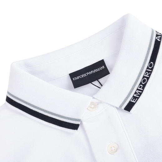 【超惠秒】Emporio Armani 男士弹棉百搭休闲短袖Polo T恤10761 商品图6