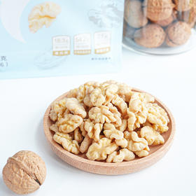 【益生元  去衣核桃仁】口感微甜酥脆，低温慢烘非油炸  添加益生元，滋养肠道益生菌
