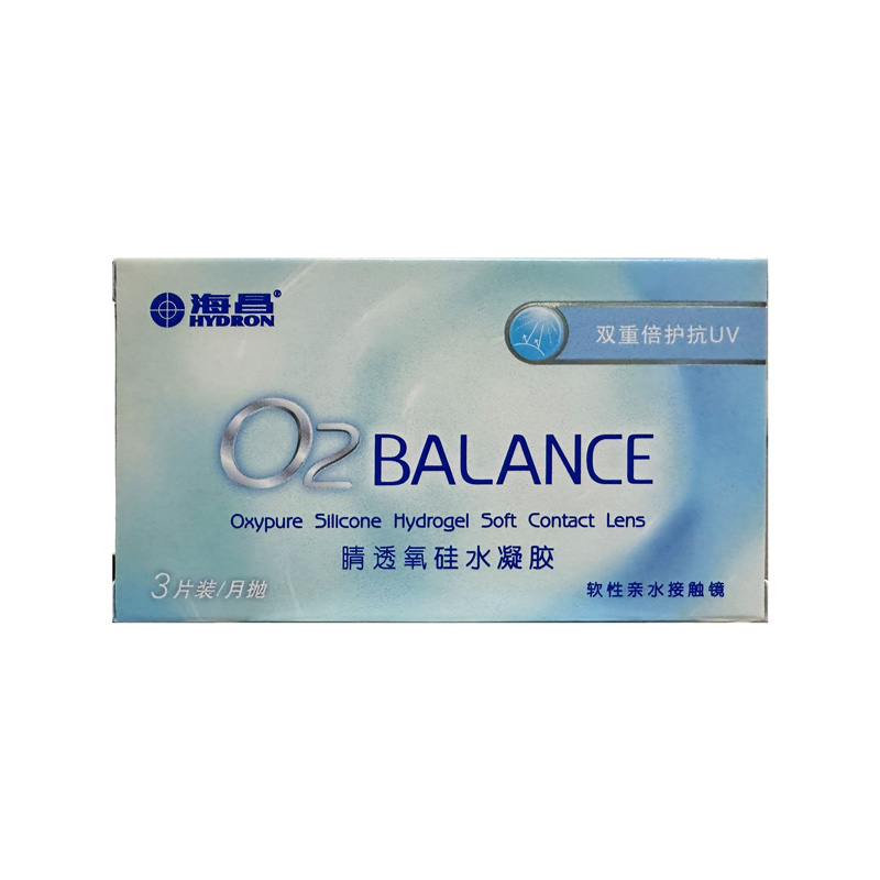 海昌睛透氧硅胶月抛3片