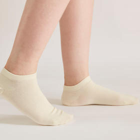  个性百搭透气吸汗简约纯色短筒ins袜子 女士短袜