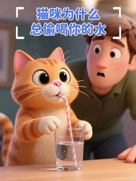 猫咪为什么总爱偷喝你的水？