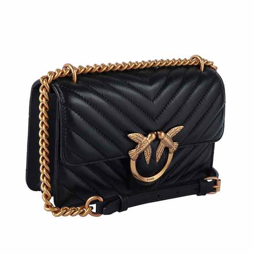 【新品现货超惠秒】Pinko Love One Mini女士绗缝真皮单肩包12417 商品图1