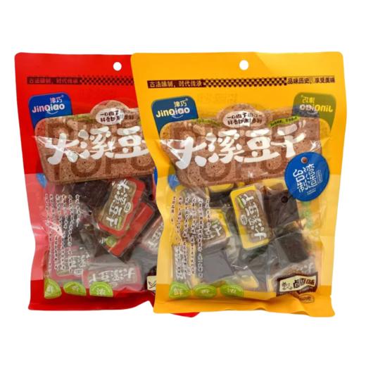 津巧大溪豆干卤香味/甜辣味180g 弹韧美味豆香 商品图0