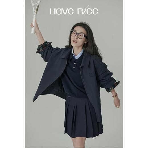 HAVERICE饭馆 知识分子 2025新款经典2.0复古莱赛尔天丝短袖t恤POLO衫女 商品图4