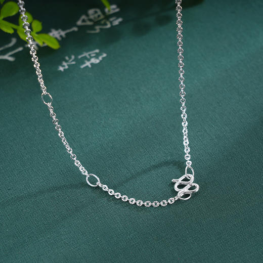 子佩集S990银【彩韵葫芦】套链【MXTL031】纯银花丝珐琅彩项链2507 商品图6