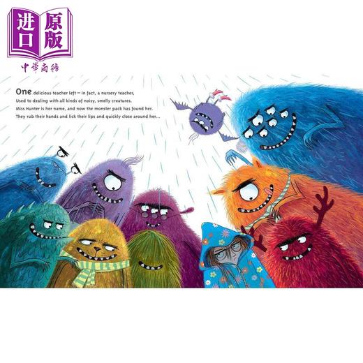 【中商原版】十位美味的老师 Ten Delicious Teachers 英文原版 儿童绘本 图画故事 一本妙趣横生滑稽古怪的数数书 进口童书 商品图3