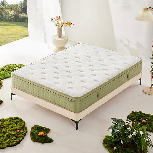 【家具】 零胶垫独立袋装弹簧抗菌席梦思可拆卸床垫 宜晨 商品图1