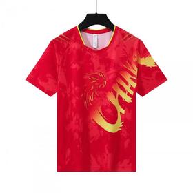 金满贯乒乓球训练比赛服男女短袖上衣套装速干透气