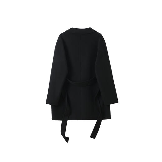 “万物与歌”超细100羊毛一手长简约毛呢外套YM05 商品图2