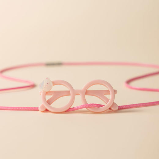 EVER THAMES 猫咪眼镜吊坠 项链小众设计感百搭锁骨链挂脖链 商品图4