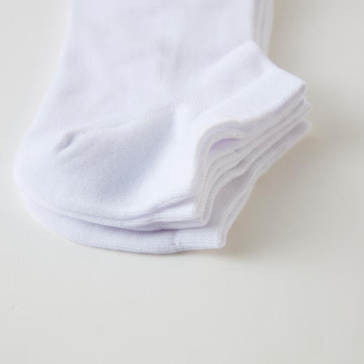  个性百搭透气吸汗简约纯色ins袜子 男士短袜 两双 商品图2