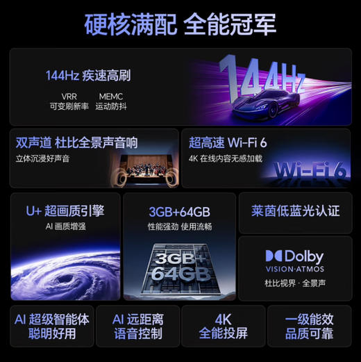 海信（Hisense）电视 55E3NH Pro 商品图2