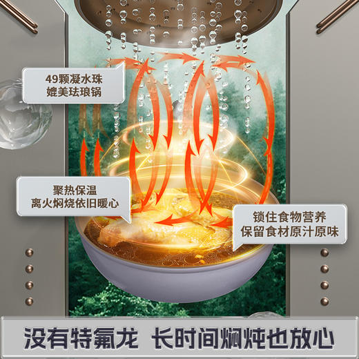 摩登氧吧锅 | 零氟系列锅具纳米级二氧化钛 不易发黄 耐高温 锅内坚硬耐磨 能炒花甲等壳类海鲜 符合欧标标准 全炉灶可用 炒锅 商品图4